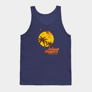 Island Hoppers - Helicopter Charter Service - vintage logo Tank Top